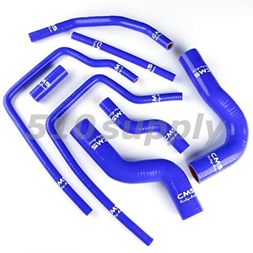 CMS製 GC8 インプレッサ WRX STI EJ20 ラジエターホース ヒーターホースセット ブルー