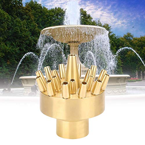 Fdit FDITA6TOMNF8PR Pond Fountain Head, Garden Water Fountain Spray Nozzle Sprinkler Head Female Thread 1In thumb #2