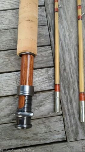 Canne à Mouche En Bambou – Fait Main, 6′0″ #2, Action Modérée (NEUVE)