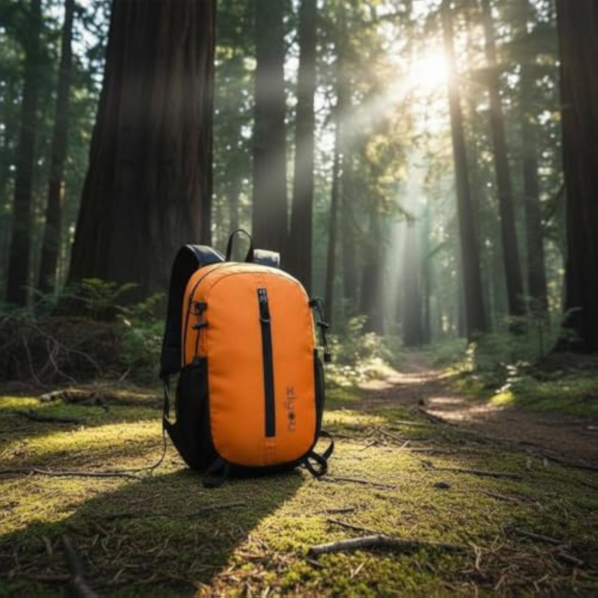 Water-Resistant Travel Backpack for Students, Yellow