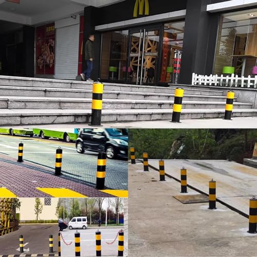 Tubos con cadena para estacionamiento 23 Imagen adicional