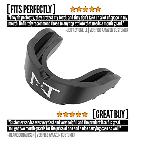 image for NXT NXTRND 2 Pack Nxtrnd Rush Mouth Guard Sports – Professional Mout