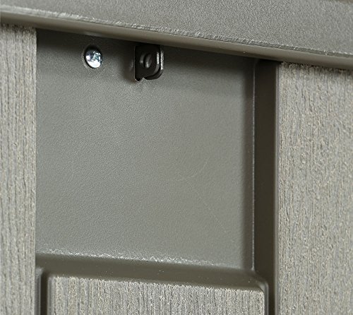 Lifetime, Aufbewahrungsbox für Innen- oder Außeneinsatz, starr, doppelwandig, HDPE (hochdichtes Polyethylen)