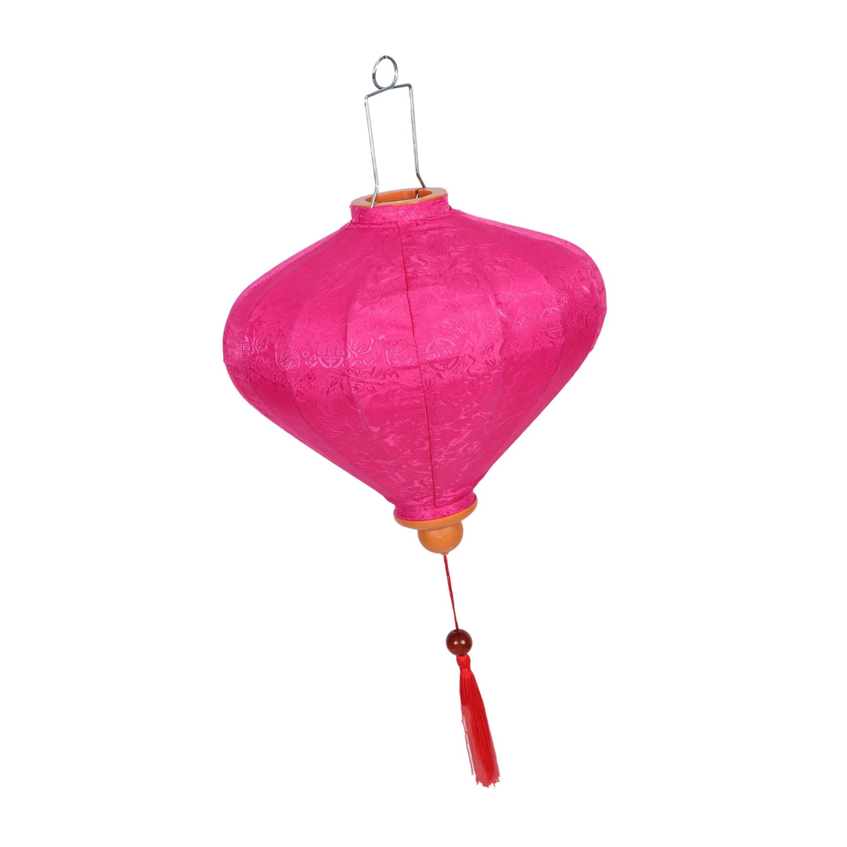 Happyyami 12 Vietnamese Lantern Foldable Festive Lamp Oval an Silk Lanterns Oval Flower Lanterns Sushi Lantern Outdoor Lanterns Party Lantern Fabric 3D Autumn Hanging Wire