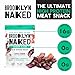 Brooklyn Biltong Carnivore Snack, Air Dried Grass Fed Beef, South African Beef Jerky (8 oz, Pack of 2) - AIP Approved, Paleo, Keto, Gluten Free, Only Salt, Water, and Vinegar, Made in USA