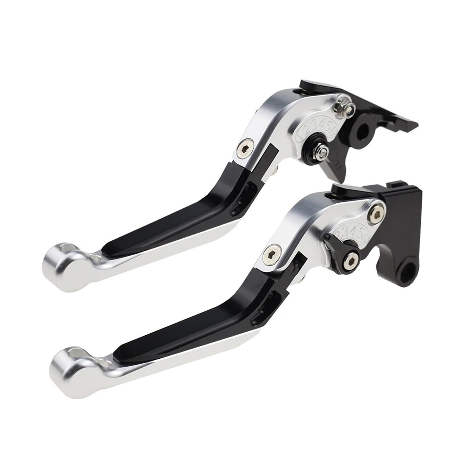 Jghfdws 23 Motorcycle Brake Clutch Lever Set For Himalayan Motorcycle Folding Extendable Brake Clutch Levers