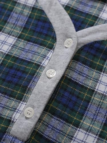 Latuza Women's Full Length Cotton Flannel Nightgown4