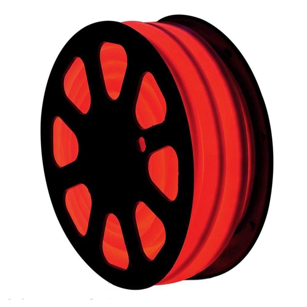 330FT 110V Flexible LED Neon Flex Rope Light Indoor Outdoor Holiday Party Building Exterior Decoration & Commercial Lighting (Red)