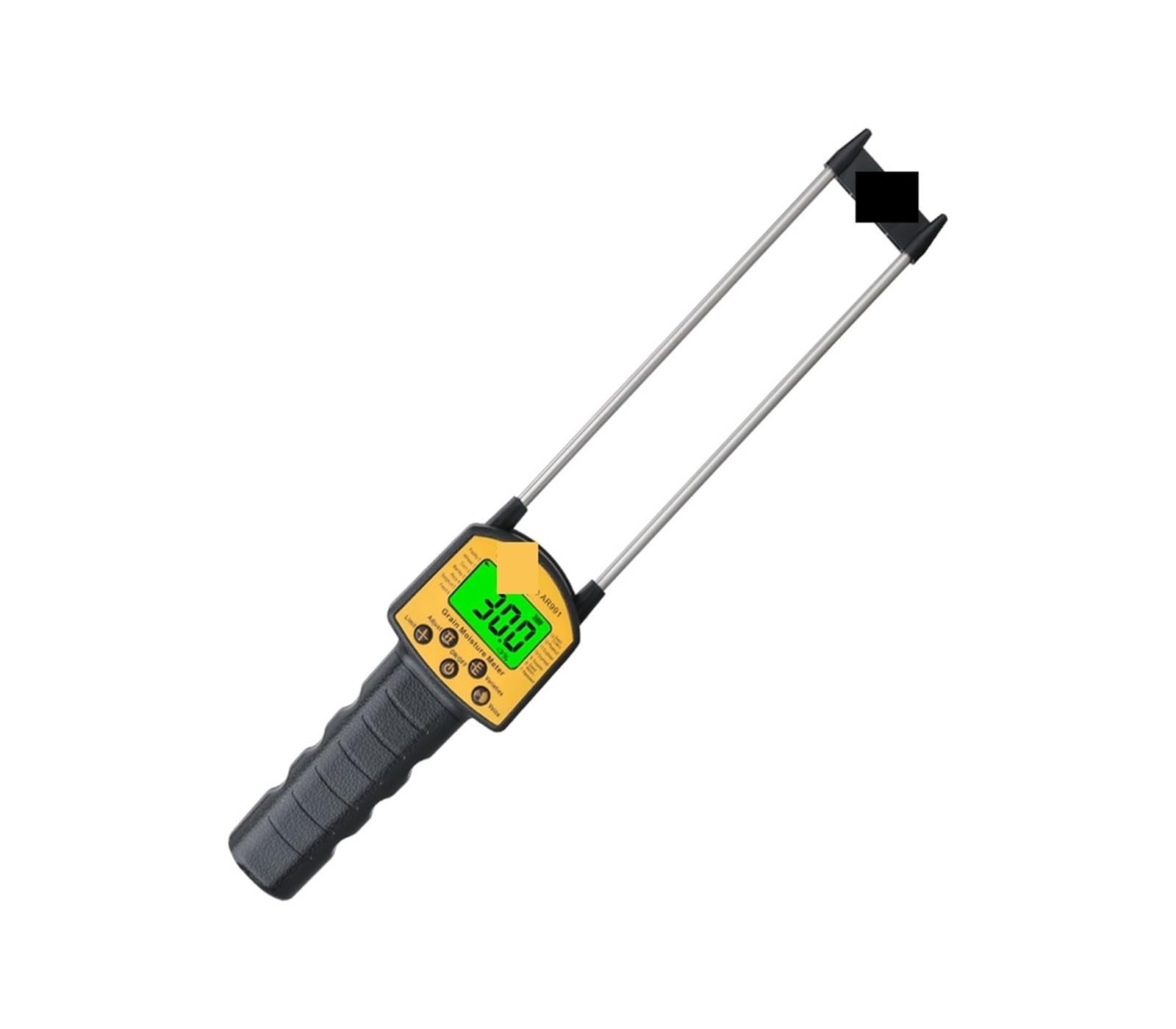Feuchtigkeitsmesser, Getreide Feuchtigkeit Meter AR991 Smart Sensor Tester Voice Alarm Aufforderung for Reis Weizen Mais Mehl Seeteufel Samen für Garten, Bauernhof
