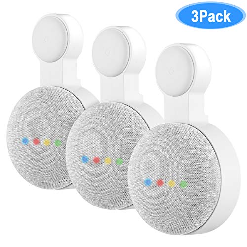 Outlet Wall Mount Holder for Google Home Mini (1st Gen), Invisible Outlet Socket