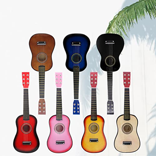 Jojofuny 23 Inch Kids Guitar 6 String Small Guitar Beginner Guitar Early Learning Folk Acoustic Guitar For Kids Children Music Instrument Ages 3 + (Blue) #TOP7