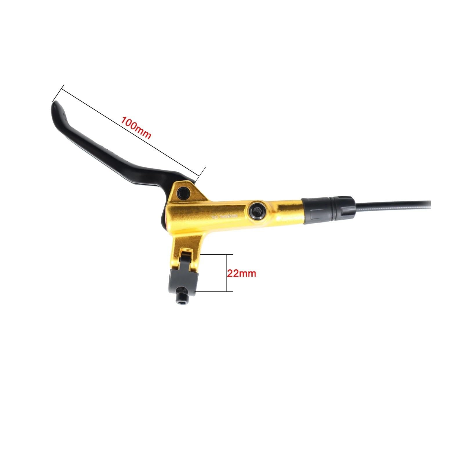 Tambor Trasero para Bicicleta Freno de Disco hidráulico para, Piezas de 2 pistones para MTB, Pinza de Rotor 160mm, Juego de Frenos de Aceite Delantero y Trasero de 1000mm y 1800mm