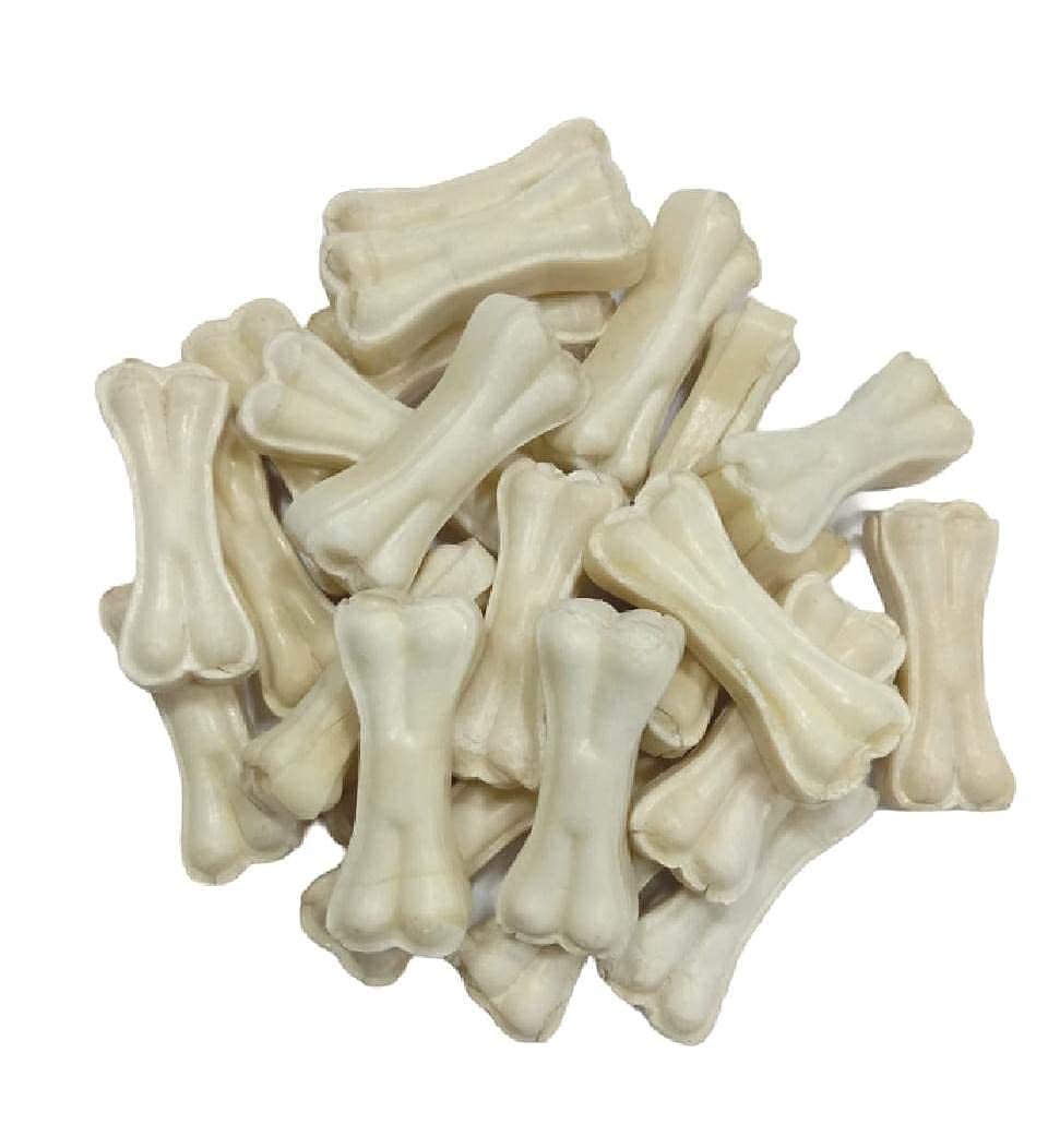 TAIYO PLUSS DISCOVERY® Dog Raw Hide Chew Bones, Rawhide Pressed Calcium Bone 3 Inches 1 Kg (B09F9S63C3) Amazon Price History, Amazon Price Tracker