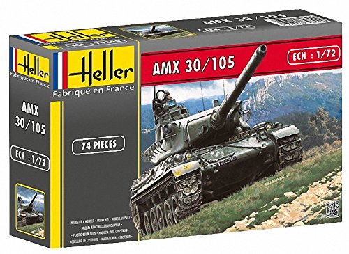 Glow2B Heller - 79899 - Maqueta para Construir - AMX 30/105 - 1/72