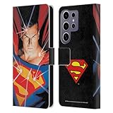 Funzionalità Tutto-In-Uno - Questa custodia Head Case Designs Licenza Ufficiale Superman DC Comics per Samsung Galaxy S25 Ultra con portacarte include scomparti interni per documenti, carte di credito o contanti - niente più bisogno di portafoglio o custodia separata.