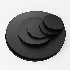 COYOUCO Rubber Solid Disc Washers, 10 Pcs 20-28Mm OD X 8Mm Thick Round ...