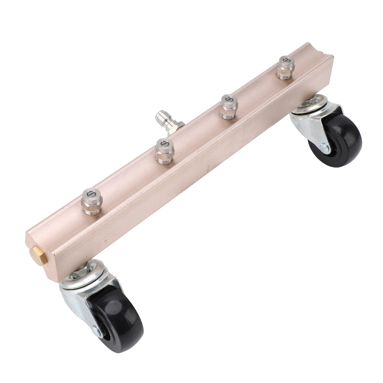 Alta Presión Acero Inoxidable Bajo Limpieza Automática Eficiente Lavadora para Enjuagar Chasis Del Automóvil, Limpieza Municipal, 1/4 Conector Oro Rosa, 12.6", Lavadora de carrito