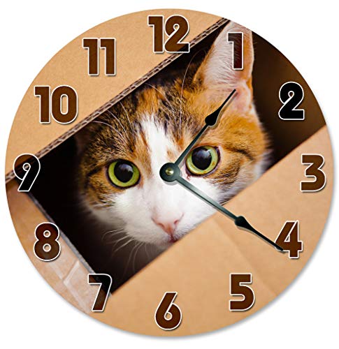Reloj de pared decorativo redondo 10.5 pulgadas