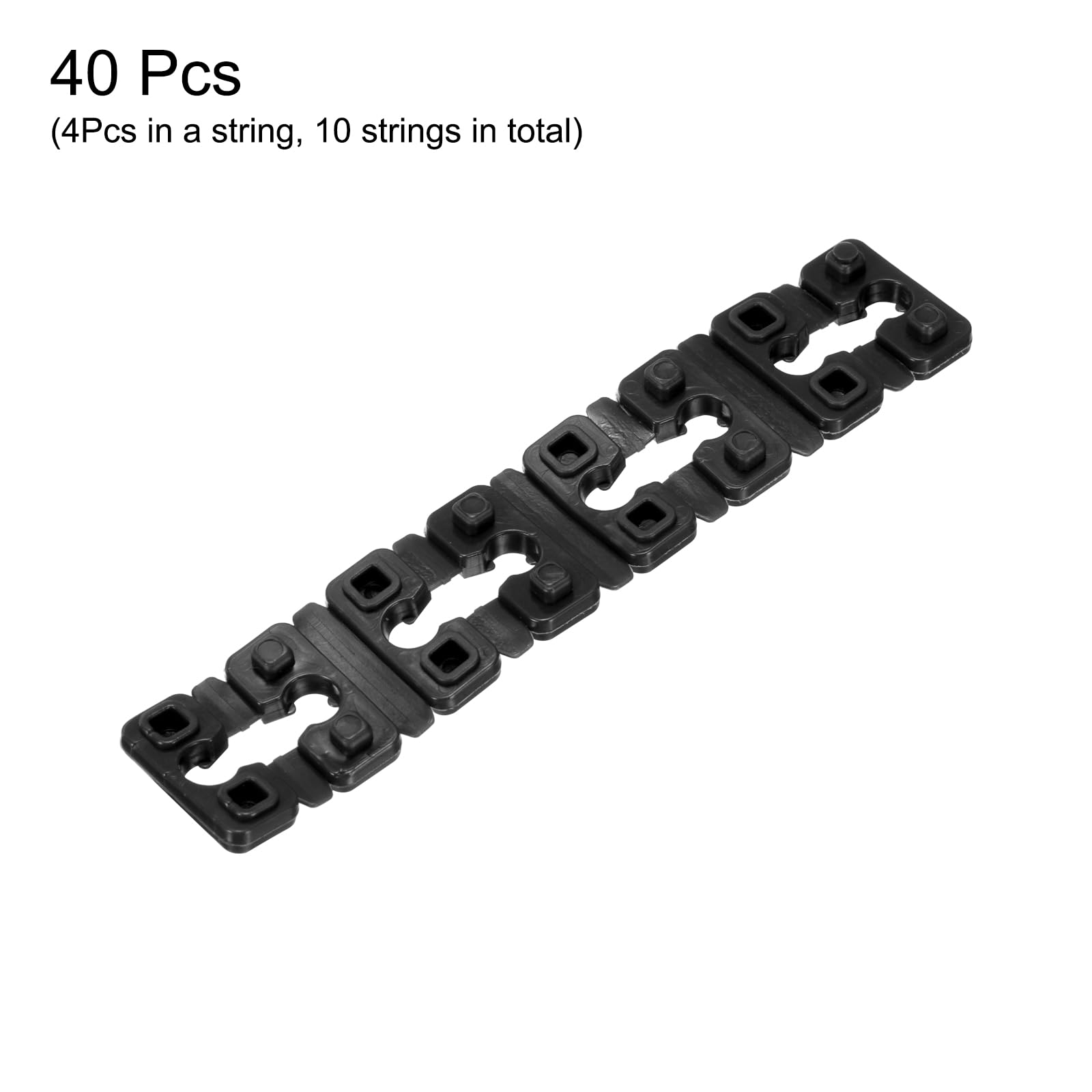 Sourcing Map 3Pcs 69x42x17.5mm Plastique électrique Boîtier