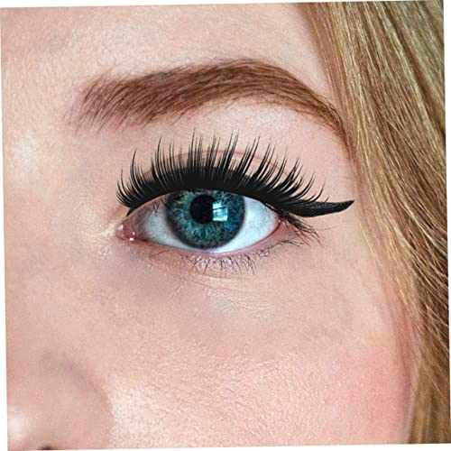 HONMEET 4 Pares De Adesivos Para Cílios Postiços Adesivos Para Cílios Com Glitter Decalques Para Cíl