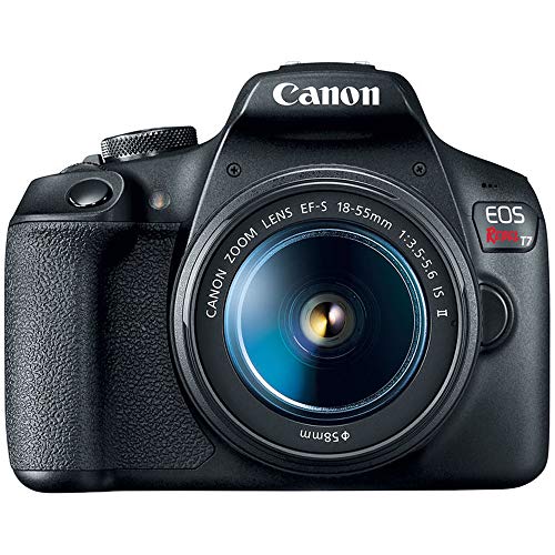 Image of Canon EOS Rebel T7 Digital SLR Camera 18-55mm f /3.5-5.6 is II Kit Bundle with 3 YR CPS Enhanced Protection Pack | Factory Fresh - Canon USA Model