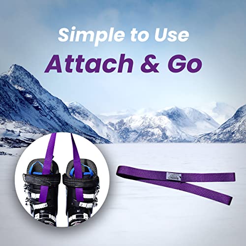 Bootyo! By Mt Sun Gear Ski Boot And Snowboard Boot Carrier Straps Great For Any Type Of Ski Boot Or Footwear! #TOP3