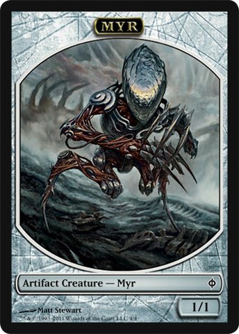myr mtg cards Magic: the Gathering - Token the set they are Size:1 Draft Booster Pack Marvel Super Heroes Wizardcycling package (Card package)