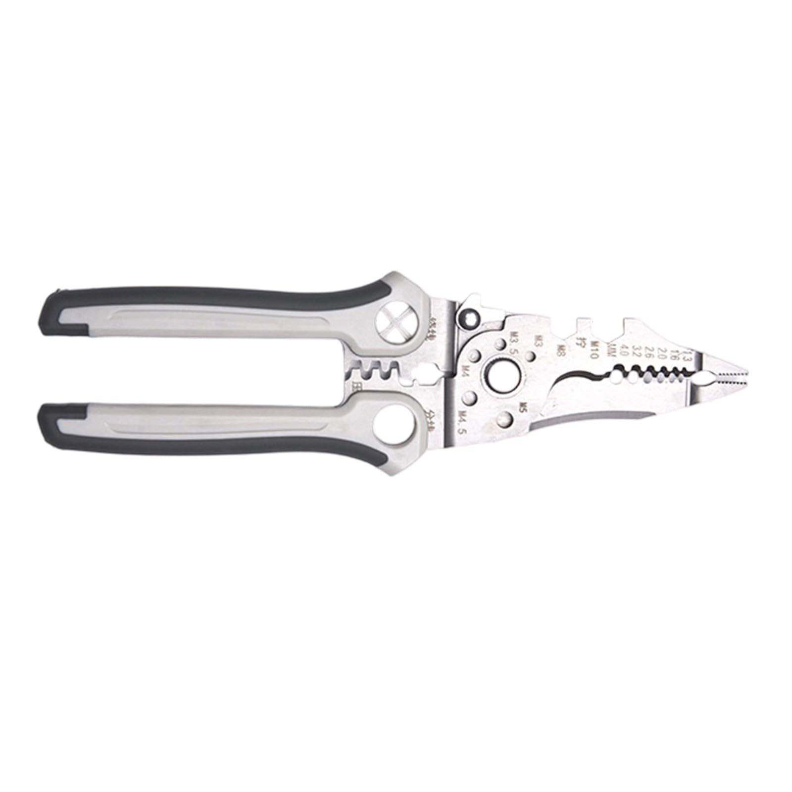 Rgybao 014C Professional Electrician Tool Wire Stripper Crimper Cable Cutter And Terminals Crimper Ergonomic Designs Industrial Wire Stripper Tool