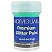 individuall Glitter Paint - Set of 8 Sparkly, 20mL Acrylic Paints with Metallic Shimmer - Art Supplies for Canvas, Paper, Wood, Metal and Plastic - Gifts for Artists﻿