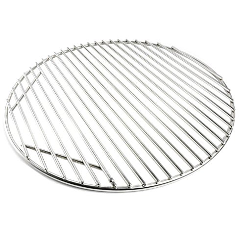 onlyfire Barbecue Stainless Steel Cooking Grate for Kamado Grill Like Large Big Green Egg, Kamado Joe Classic, Pit Boss K22, Louisiana K22 and Other Ceramic Grills