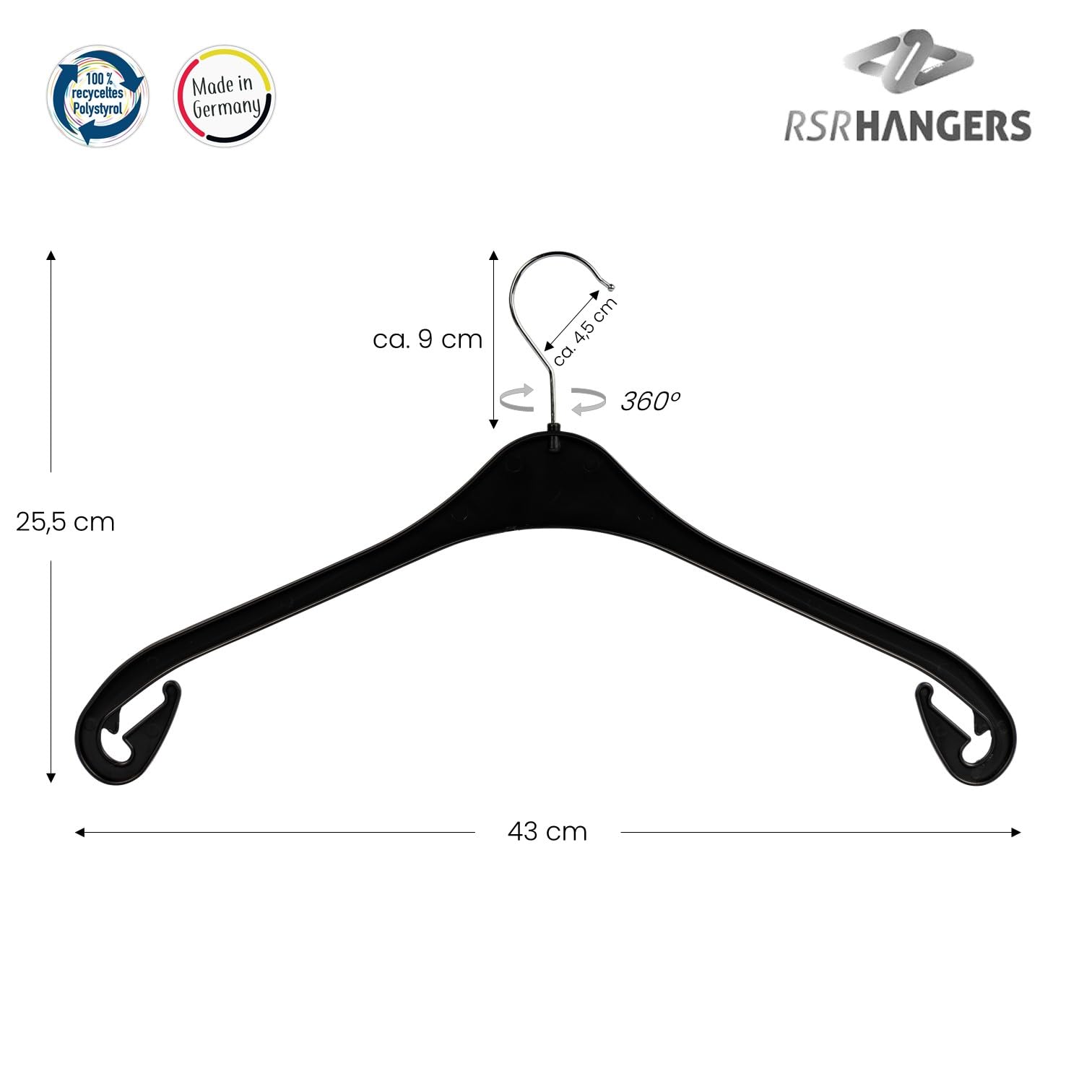 Lot De 30 Cintres Antidérapants En Velours Pour Vêtements – Cintres Robustes Avec Crochet Pivotant à 360° (ivoire