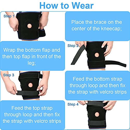Nvorliy Plus Size Knee Braces For Knee Pain, Extra Large Adjustable Knee Support With Side Stabilizers For Arthritis Pain, Meniscus Tear, Acl, Lcl, Injury Recovery & Pain Relief - Fit Women & Men (3Xl/4Xl) #TOP6