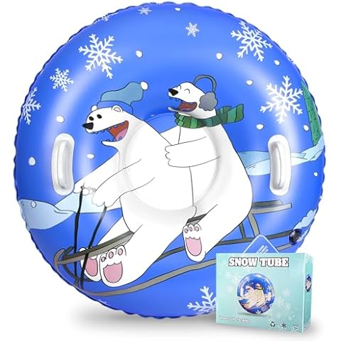 36" Eugsph Polar Bear Snow Tube Cover
