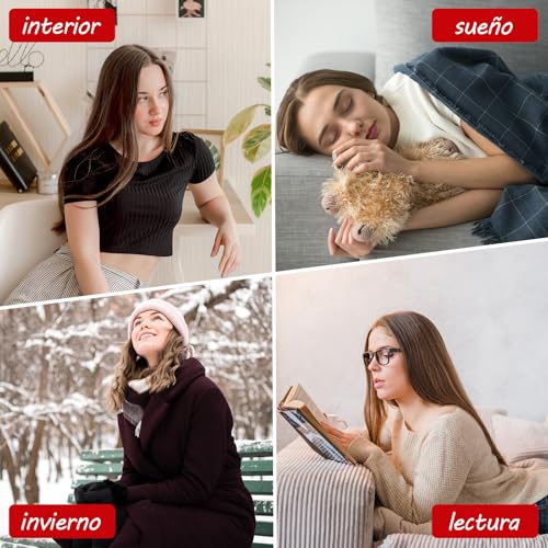 Invierno térmico calcetines de mujer para regalar bienestar 5