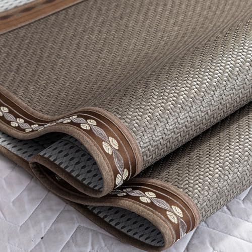 Tapis rafraîchissant pour lit en soie glacée sans bavure - 2