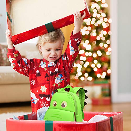 OFUN Dinosaur Backpack for Toddler, 13'' Backpack for Boys Kindergarten - Christmas/ Birthday Gifts for Boys and Girls
