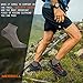 Merrell Men's 3 Pack Cushioned Performance Hiker Socks (Low/Quarter/Crew Socks), Charcoal Black (Quarter), Shoe Size: 9.5-12
