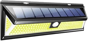 TriLine Solar 180 LED G ne  Enerjili Kumandal  3 Modlu Duvar Lambas  [Enerji S n f  A]