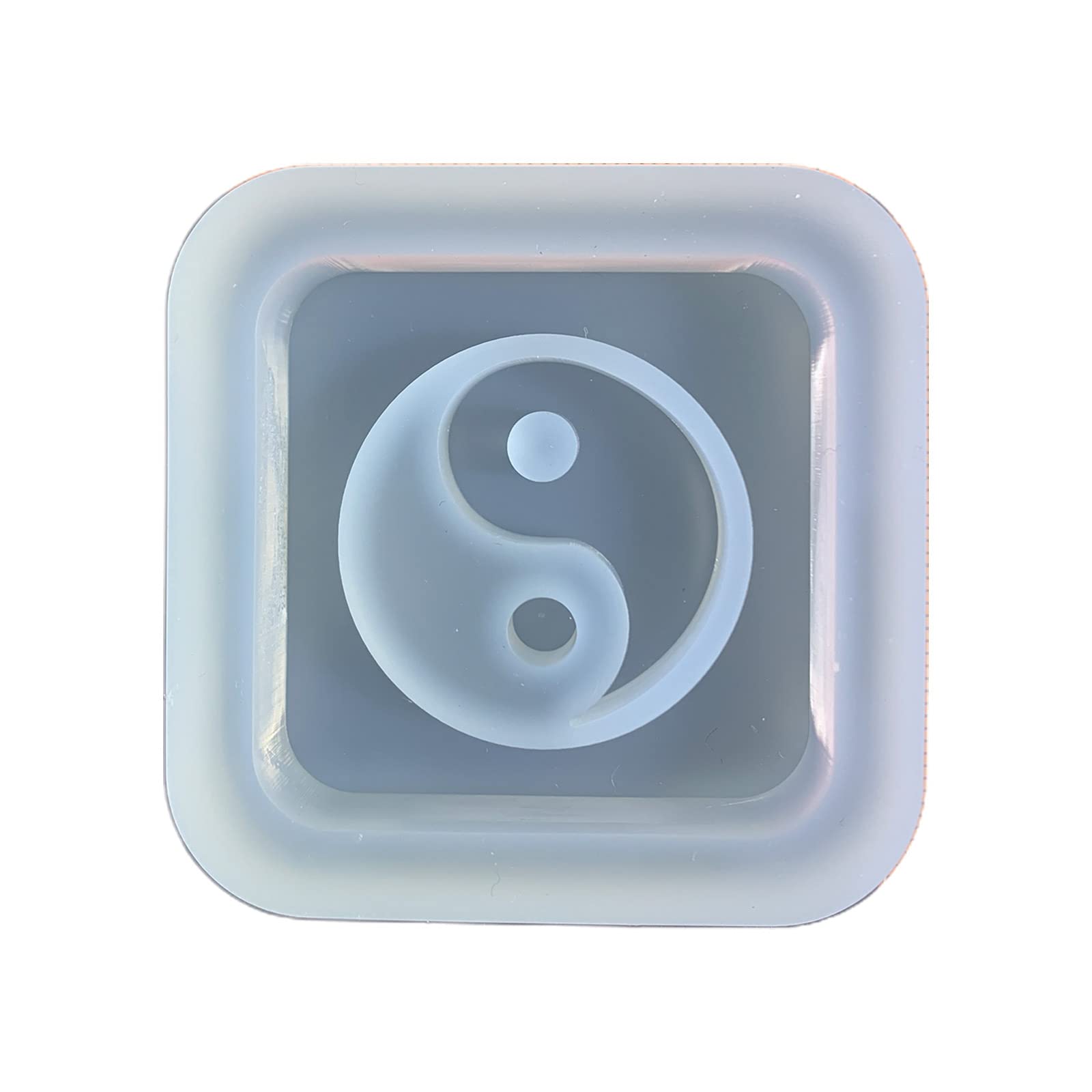 NEWFT Resin Silicone Casting Epoxy Resin Shaker Mold for Jewelry Making Crafts Resin Pendant Mold