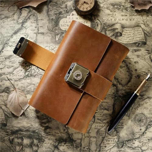 Carnet A5 à code pour journal de bord professionnel et notes confidentielles