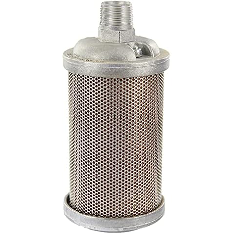 Industrial Service Solutions Aftermarket Alwitco M07 Atomuffler Air Exhaust Muffler | 3/4" NPT Male, 125 PSI | Replacement Part | for Compressed Air Equipment and Systems Cover