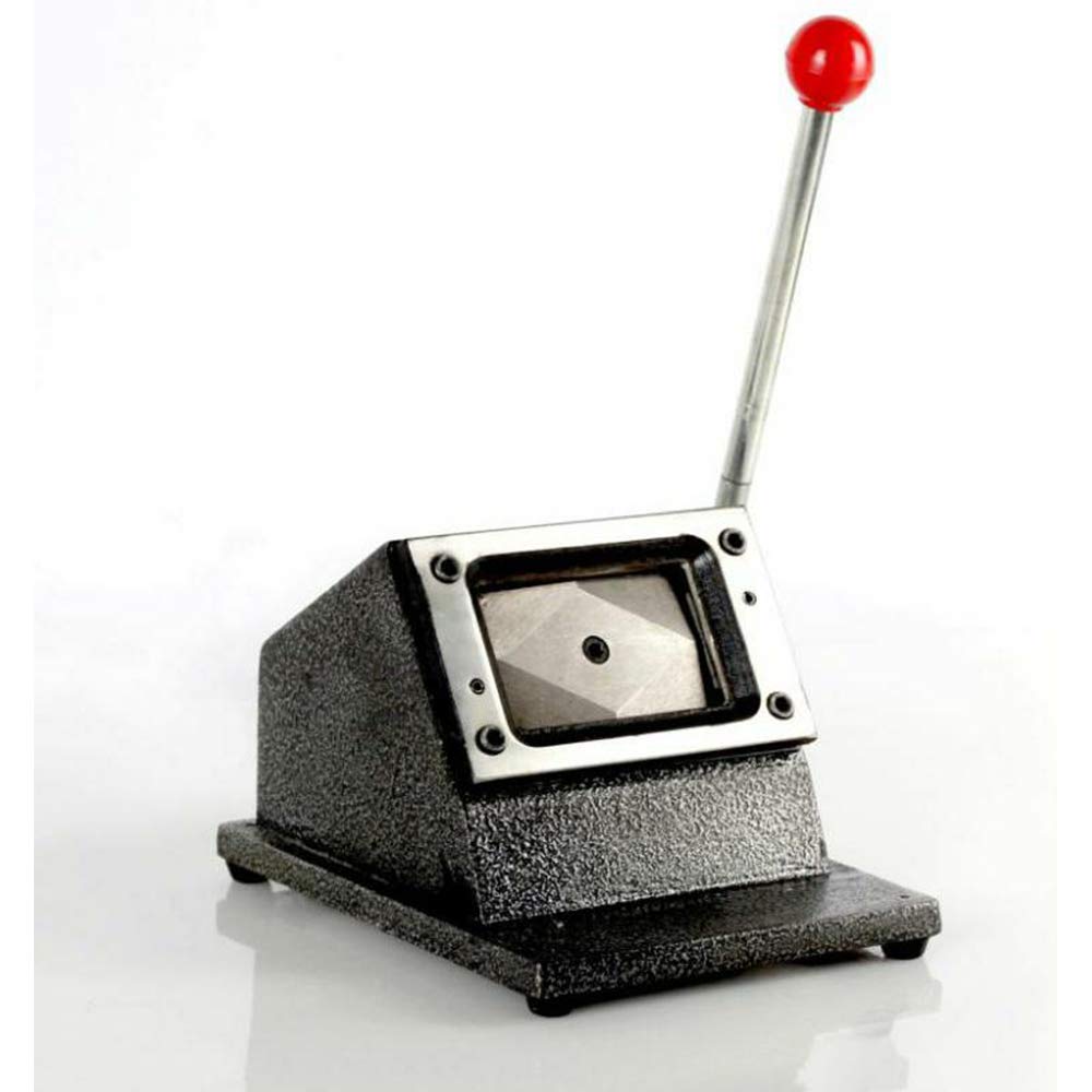 Sponsored Ad - Dotpot Heavy Duty PVC ID Card Die Cutter Full Metal Body Round Corner Photo ID Card and Die Cutter Multicolor (Standard Size)