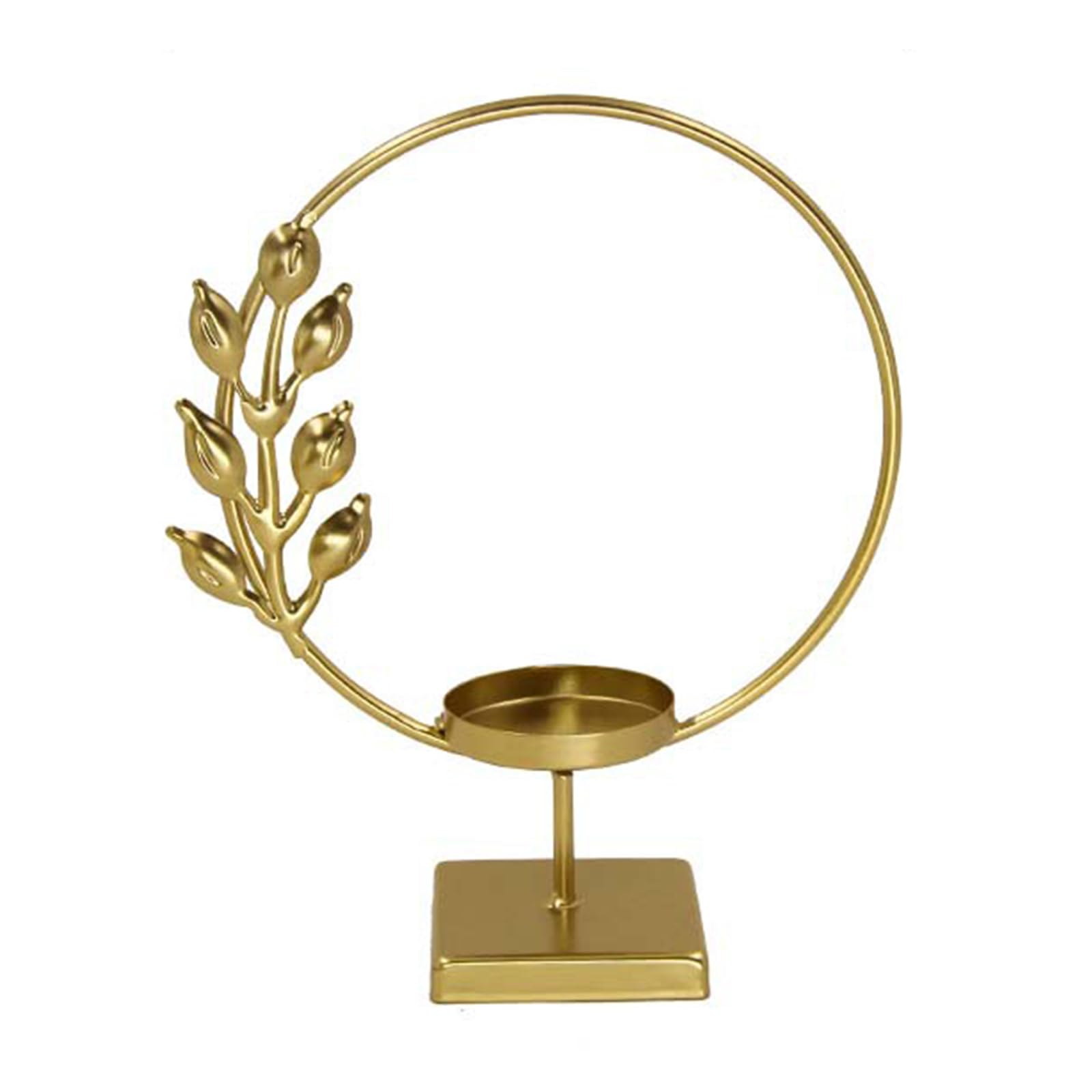 Tsophreniq European Floral Butterfly Metal Holder Iron Tealight Stand Round Candlesticks Desktop Decoration Living Room Bedroom Decors