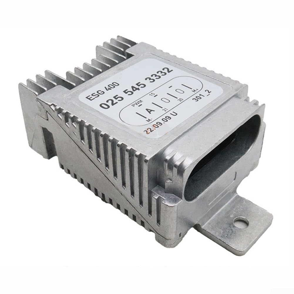 Feegow Contrôle du ventilateur automobile pour Mercedes pour W202 pour W210 pour C208 pour A208 Module de contrôle de ventilateur de voiture, installation facile du contrôleur de température du moteur