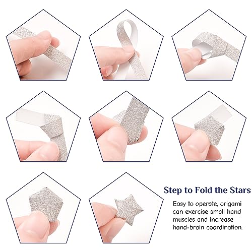 URROMA 520 PCS Star Paper Strips - Image 3