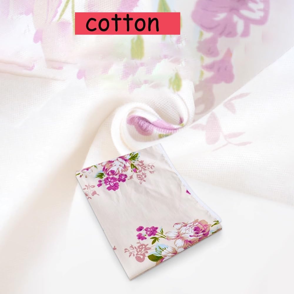 Funda y Almohadilla para Tabla de Planchar Resistente a Quemaduras de 33 x 101 cm, Funda de algodón para Tabla Mediana, Alfombrilla de Planchado Alternativa Ajustable, fácil Instal