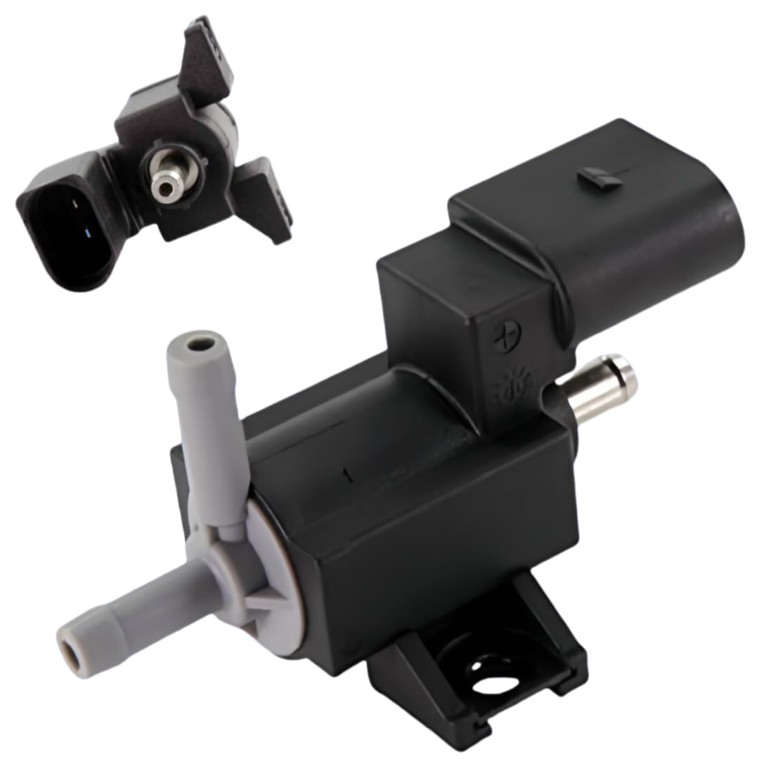 667-101 06F906283D Turbocharger Boost Solenoid Control Valve Fit for Audi A3 A4 A5 A6 Q3 Q5 TT CC Tiguan Eos Beetle GTI Golf 2006 2007 2008 2009 2010 2011 2012 2013 2014 2015 2016