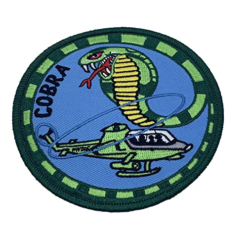 Squadron Nostalgia LLC AH-1 Cobra Patch – Plastic Backing