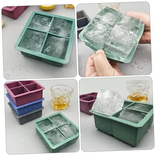 Moldes de silicona para cubitos de hielo 2 piezas miniatura 7