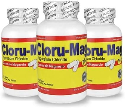 cloru-mag Plus3PackCloruro de Magnesio comprimidos Cloruro de Magnesio